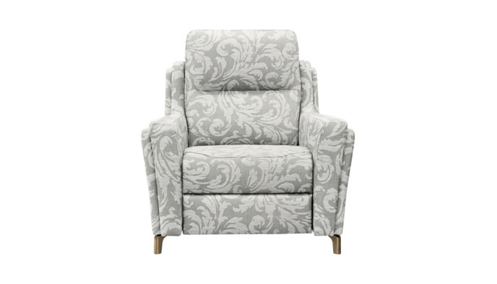 Parker Knoll Portland Armchair Austen Dove Vintage Oak Leg